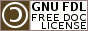 GNU FDL Badge